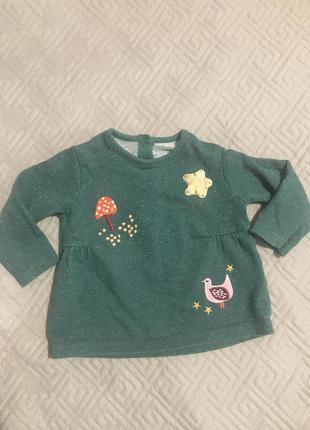 Світшот на дівчинку 6-9 міс