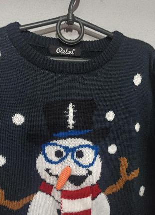 Новогодний свитер новорічний светрик2 фото