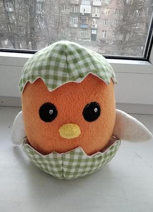 Мягкая игрушка цыпленок птенец пасхальный