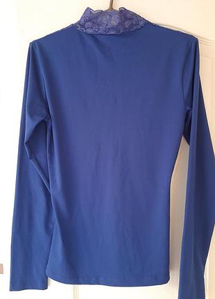 Синий  гольфик2 фото