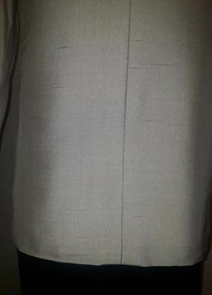 Винтажный нюдовый удлиненный пиджак vintage 90-е4 фото