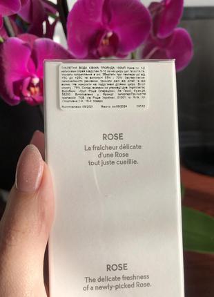 Туалетна вода yves rocher rose, 100 ml2 фото