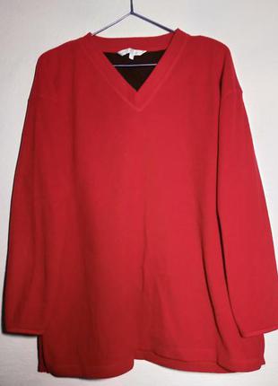Яскравий насичений флісовий светр, дуже ніжний, м'який легкий1 фото