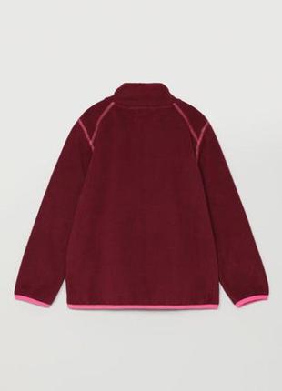 Теплая флисовая кофта для девочки lefties by zara испания 3
