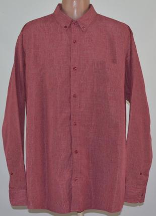Фирменная рубашка cotton traders (3xl)1 фото
