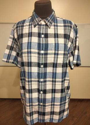 Рубашка levis лен, хлопок