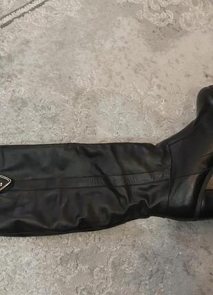 Чоботи труби,шкіра,зимові