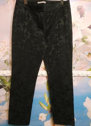 Шикарні штани , набивна тканина квіти l