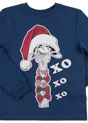 Новогодний джемпер реглан для мальчика