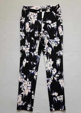 Суперові стрейчеві штани жіночі принт абстракція george