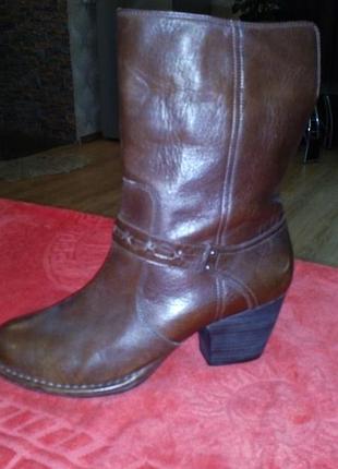 Чоботи 42 шкіра