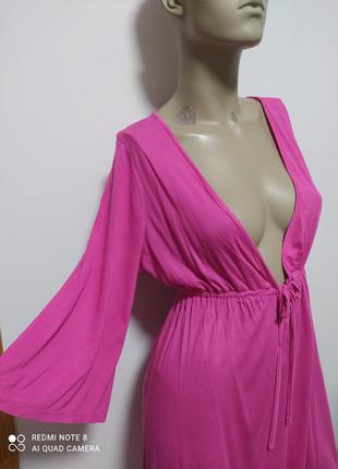 Гарне плаття-туніка з розкльошеними рукавами від new look. розмір 14/m-l