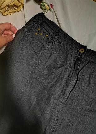 Джинсова спідниця 3