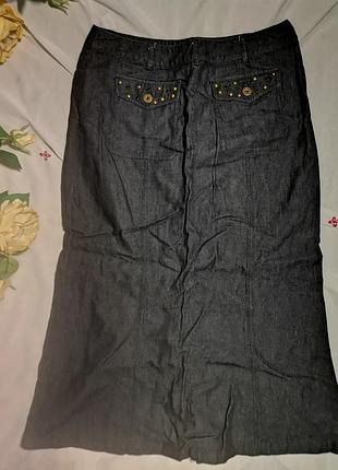 Джинсова спідниця 4