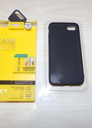 Силиконовый чехол ipaky для iphone 7 / 8 (черный) 5