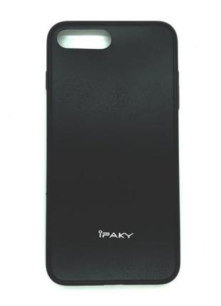 Силиконовый чехол ipaky для iphone 7 / 8 (черный)1 фото