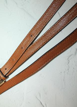 Оригинальный кожаный плечевой ремень от прада