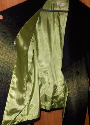 Шикарное полупальто шерсть мохер альпака пиджак4 фото