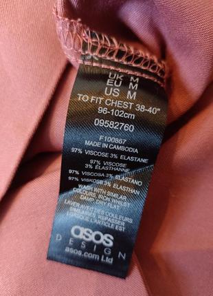 Приталені сорочка asos, натуральний склад віскоза5 фото