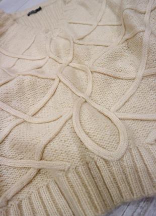 Объёмный свитер оверсайз, фактурный узор, l-xl-2xl5 фото