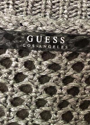 Ажурный стильный джемпер guess2 фото