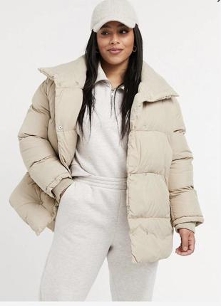 Тепла жіноча куртка великого розміру