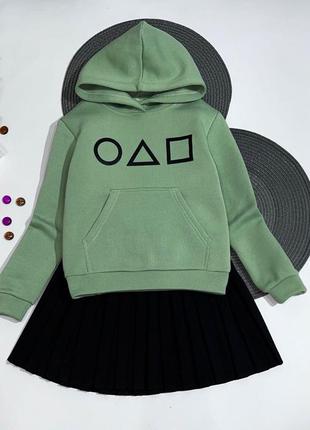 Юбка+худи, костюм на девочки