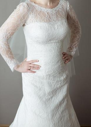 Идеальное платье для свадьбы зимой2 фото