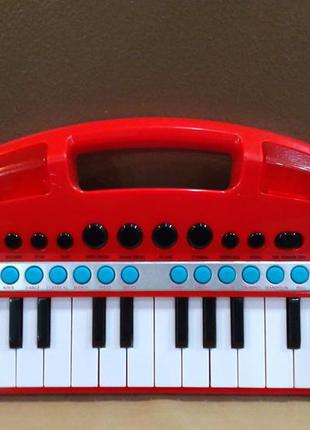 Музыкальная портативная клавиатура/синтезатор/пианино elc carry along keyboard  mothercare