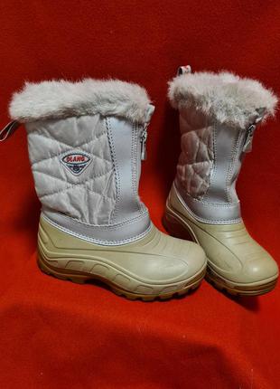 Дитячі зимові чобітки snow boots від olang.