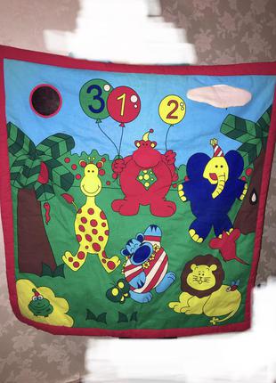 Дитяче ковдру м'який килимок для малюка зі звірами