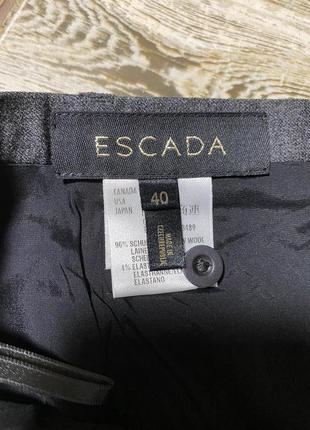 Роскошная шерстяная юбка,премиум,оригинал escada8 фото