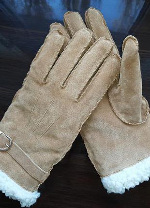 Matalan замшевые зимние перчатки