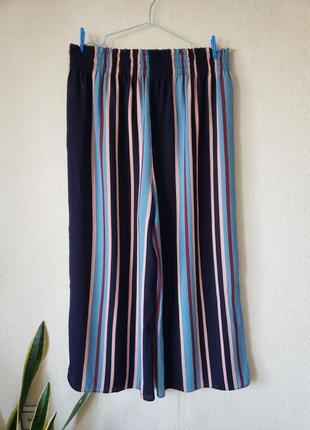 Текстурированные брюки кюлоты на комфортной талии primark5 фото