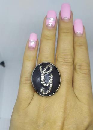 Кольцо guess. 25х30мм 2