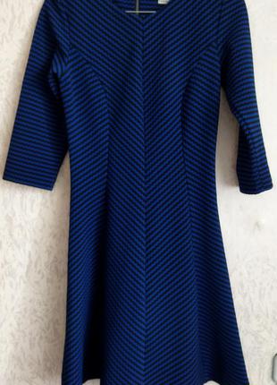 Темно-синя сукня4 фото