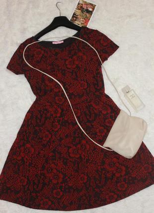 Плаття в квіточку bershka