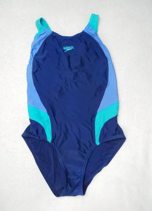 Відрядний жіночий купальник speedo з яскравими вставками.1 фото