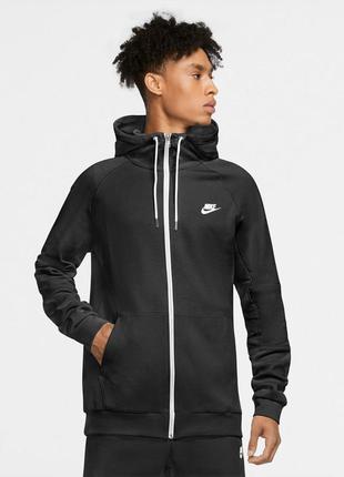 Спортивная кофта nike m nsw modern hoodie fz flc cu4455-0101 фото