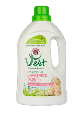 Гель для прання дитячих речей chante clair vert bebe 1 л (21 прання)