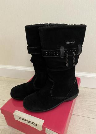 Зимние ботинки primigi для девочки