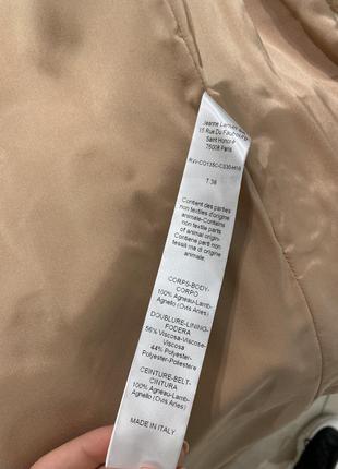 Плащ кожаный lanvin, новый, оригинал 6