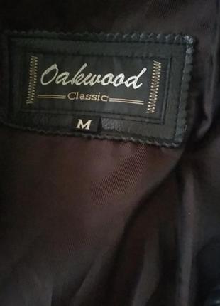 Oakwood classic куртка кожанка премиум бренда5 фото