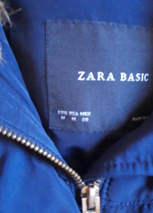 Zara пуховик р с- м3 фото