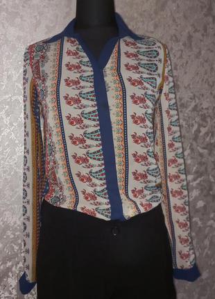 Шифонова турецька блузка2 фото