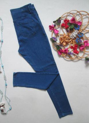 Суперові стрейчеві джинси скінні висока посадка topshop 🍁🌹🍁5 фото