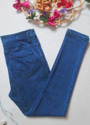 Суперові стрейчеві джинси скінні висока посадка topshop 🍁🌹🍁7 фото