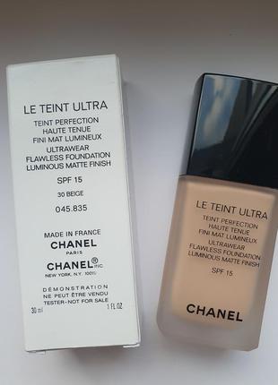 Chanel le teint ultra spf 15 - ультра стійкий тональний флюїд