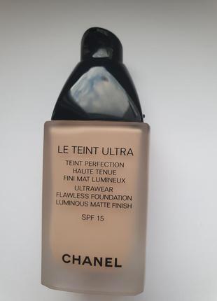 Chanel le teint ultra spf 15 - ультра стойкий тональный флюид3 фото