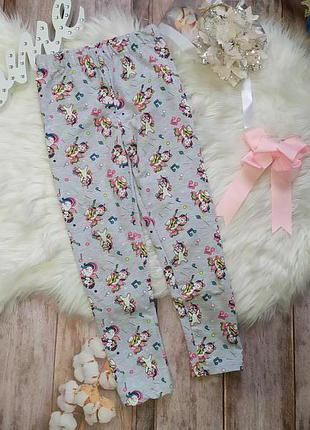 Lc waikiki яркие лосины с единорогами на 7-8 лет